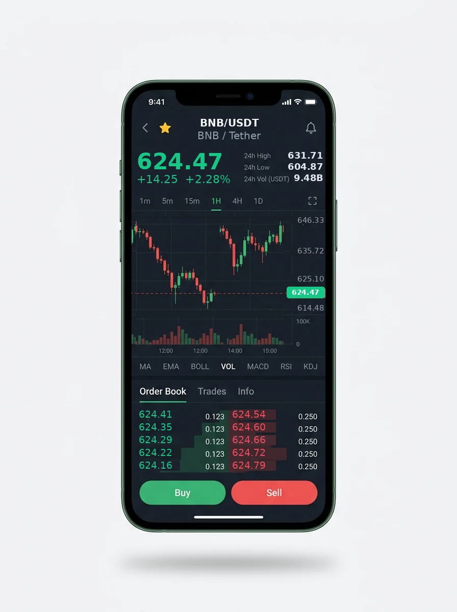 The same portfolio view on a phone screen The same portfolio view on a phone screen